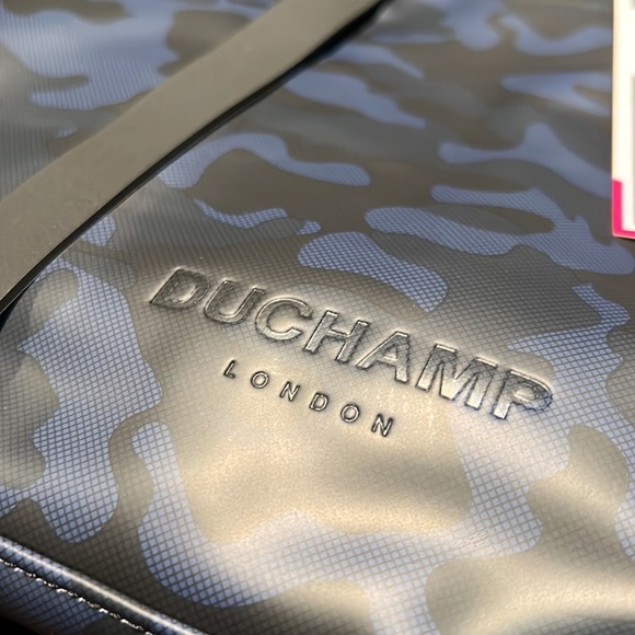 NEW🖤💙Duchamp Foldover Rubberized Backpack in Navy Camo - Picture 6 of 9